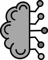 Artificial Intelligence Vector Icon