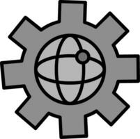icono de vector de globalización