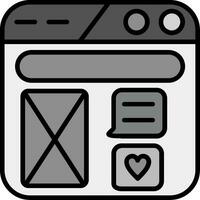 Layout  Vector Icon