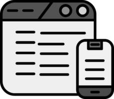 Responsive Vector Icon