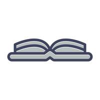 Open Book Vector Icon