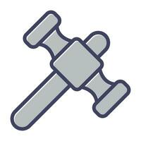 Hammer Vector Icon