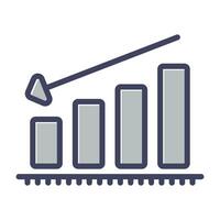 Chart Decreasing Vector Icon