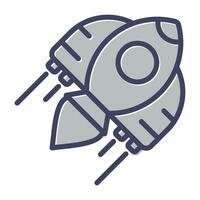 Spaceship Vector Icon