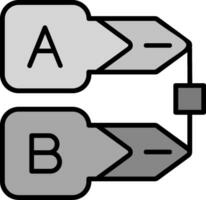 icono de vector de diagrama