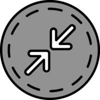 Minimize Sign Vector Icon