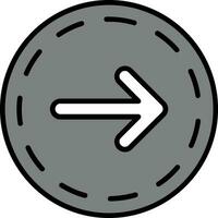 Right Arrow Vector Icon