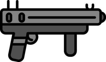 icono de vector de pistola