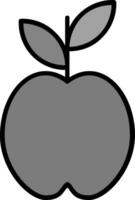 icono de vector de manzana