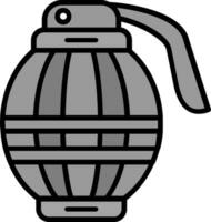 Hand Grenade Vector Icon