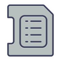 Sd Card Vector Icon