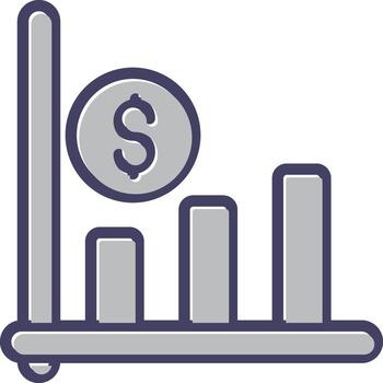 Graph Vector Icon