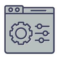 Control Panel Vector Icon