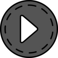 Play Button Vector Icon