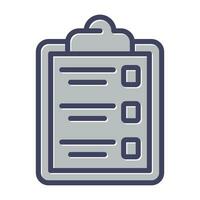 Clipboard Vector Icon