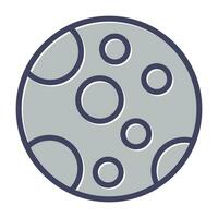 Moon Vector Icon