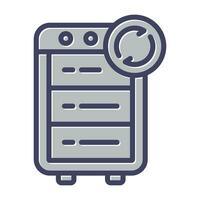 Backup Server Vector Icon