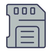 Sd Card Vector Icon