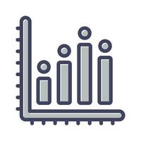 Bar Chart Vector Icon