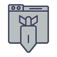 DDoS Protection Vector Icon