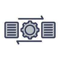 File Management Vector Icon