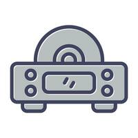 Cd Player Vector Icon