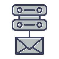 Email Server Vector Icon