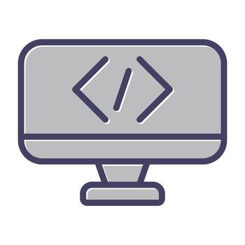 Coding Vector Icon