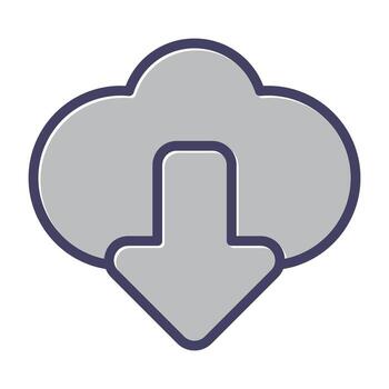 Cloud Computing Vector Icon