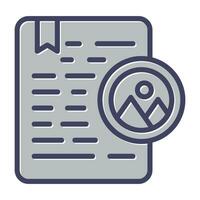 Document Thumbnail Vector Icon