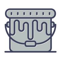 Paint Bucket Vector Icon