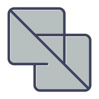 Flatten Vector Icon