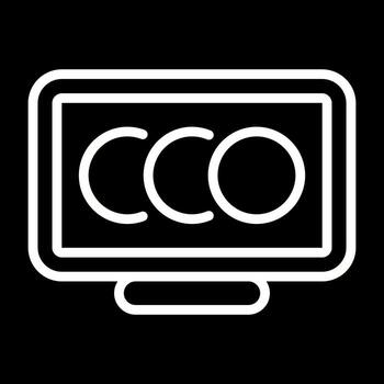 Desktop Computer Vector Icon