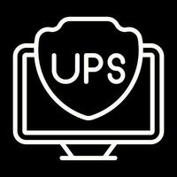 UPS Vector Icon