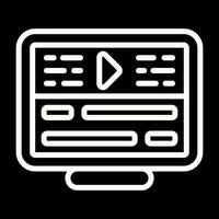 Video Editing Vector Icon