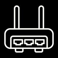 Router Vector Icon