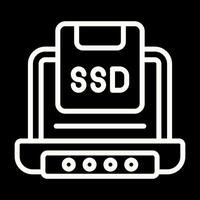 Solid State Drive Vector Icon