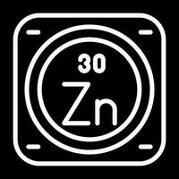 zinc vector icono