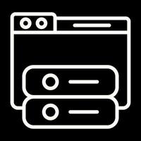 Windows Hosting Vector Icon
