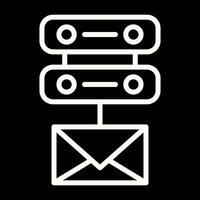 Email Server Vector Icon
