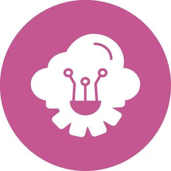 Cloud Computing Vector Icon