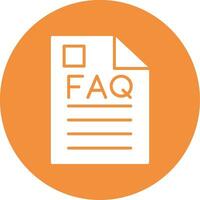 Faq Vector Icon