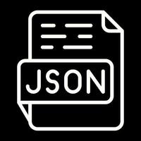 JSON Vector Icon