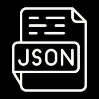 json vector icono