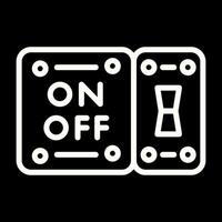 Light Switch Vector Icon