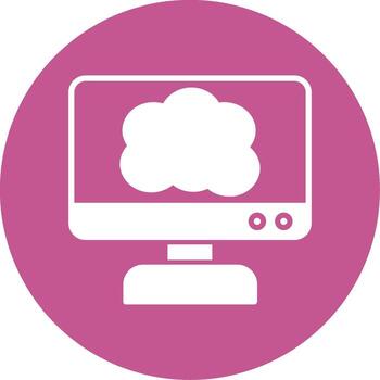 Cloud Computing Vector Icon