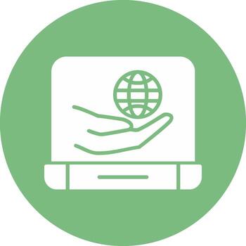 globe netwrok Vector Icon