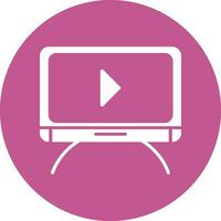 Tv moniter Vector Icon