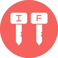 Foreign Key Vector Icon