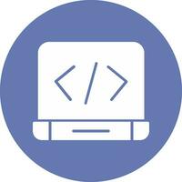 icono de vector de codificación web